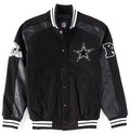 Dallas Cowboys Black Quicksnap Varsity Jacket