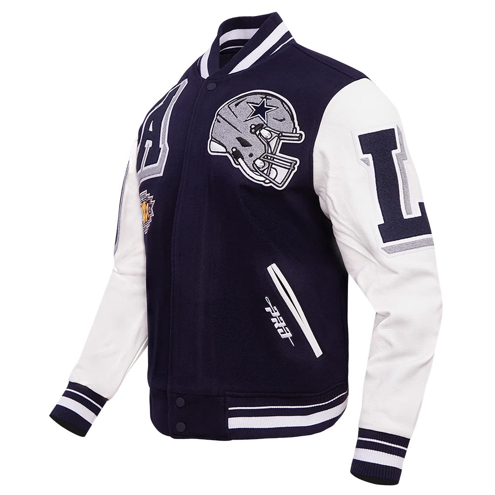 Dallas Cowboys Mashup Varsity Jacket