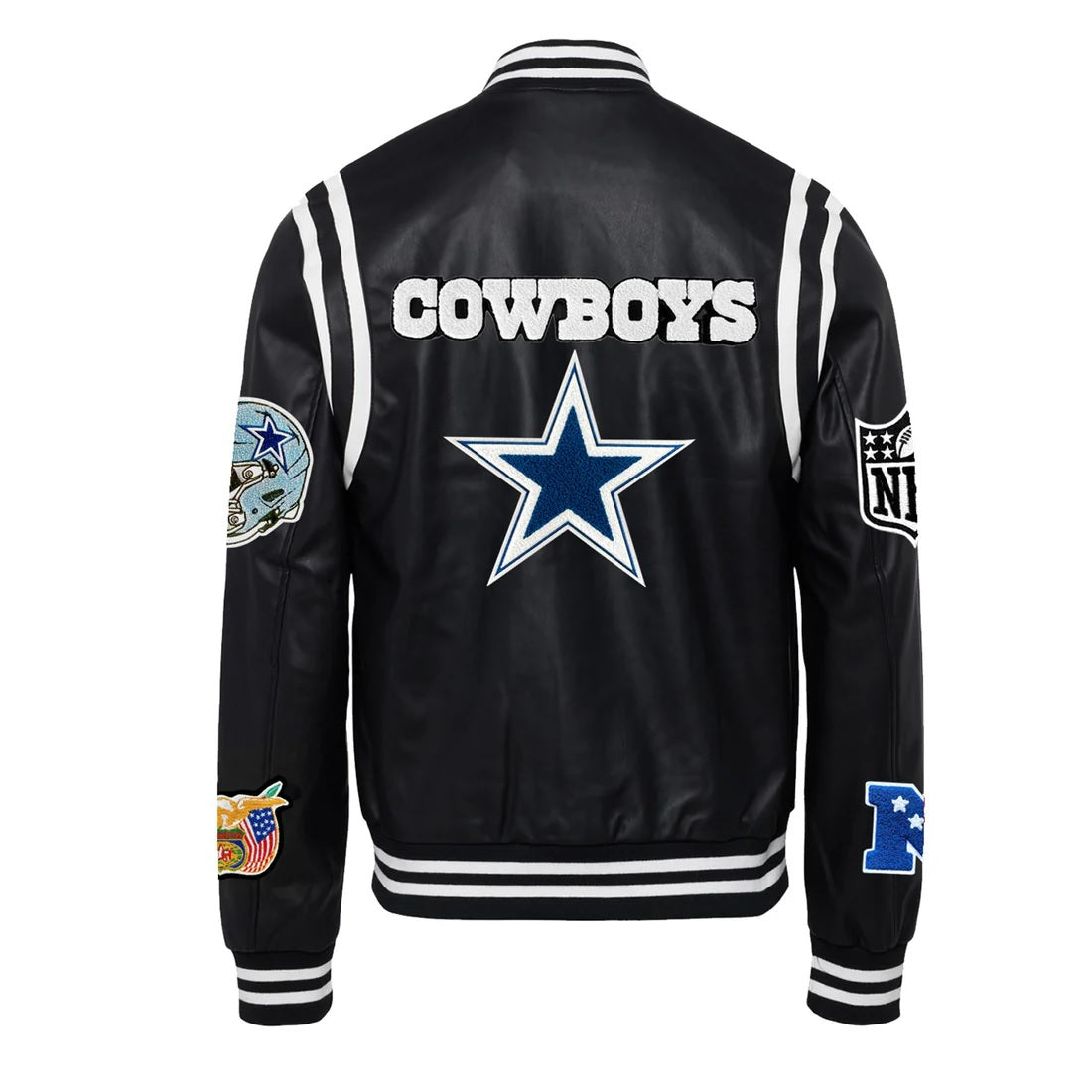 Dallas Cowboys Vegan Leather Jacket