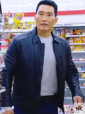 Daniel Dae Kim Butterfly Black Leather Jacket