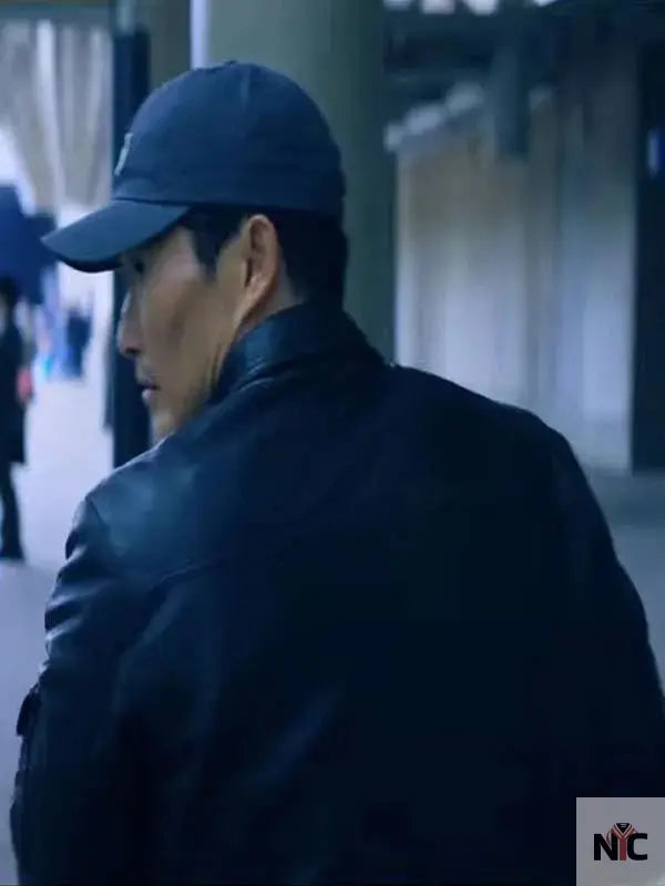 Daniel Dae Kim Butterfly Black Leather Jacket