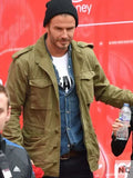 David Beckham Field Green Jacket