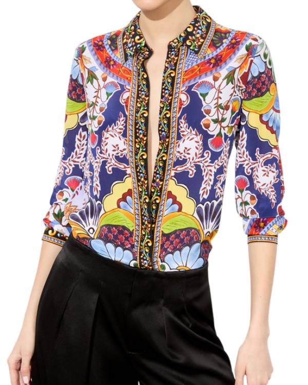 Days of Our Lives Cherie Jimenez Silk Blouse