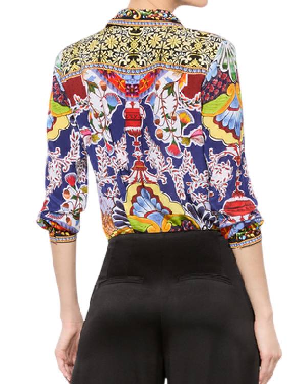 Days of Our Lives Cherie Jimenez Silk Blouse