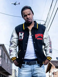 Death Row Records Wool Bomber Jacket