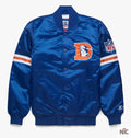 Denver Broncos Satin Varsity Jacket
