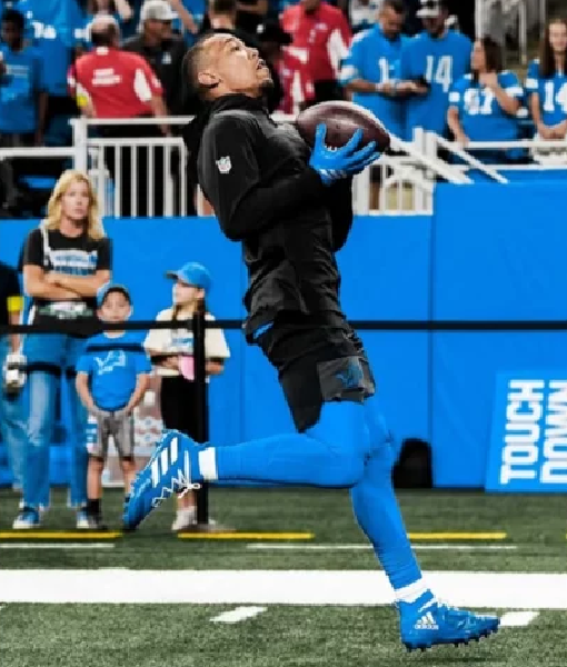 Detroit Lions 2025 Half-Zip Jacket