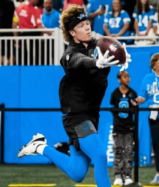 Detroit Lions 2025 Half-Zip Jacket