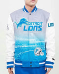 Detroit Lions Remix Wool Varsity Jacket