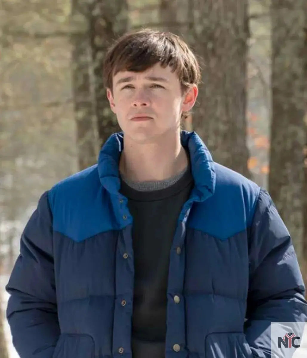 Dexter New Blood Jack Alcott Puffer Blue Jacket