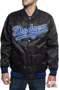 Dodgers Black Satin Jacket