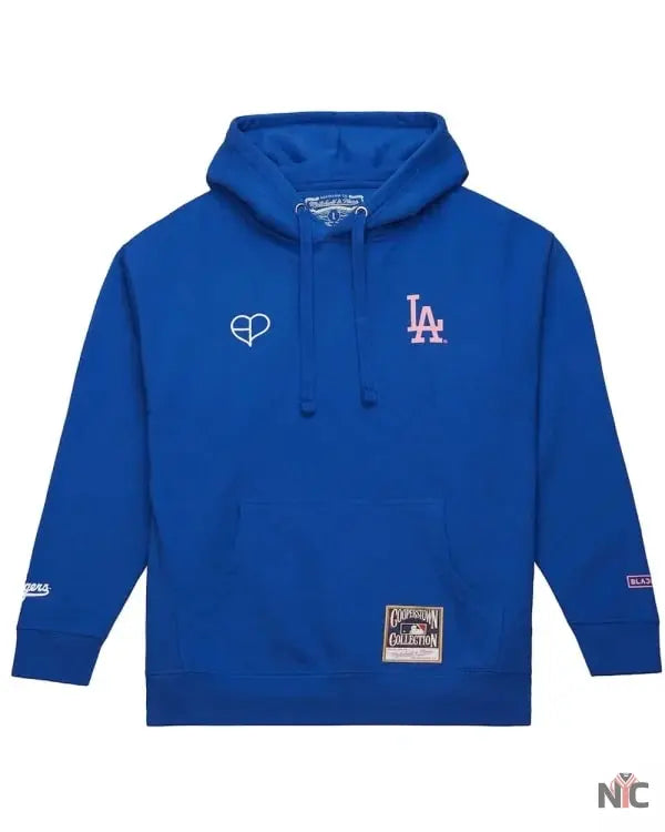 Dodgers Mitchell Ness X Blackpink Hoodie