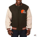Domestic Cleveland Browns Varsity Jacket