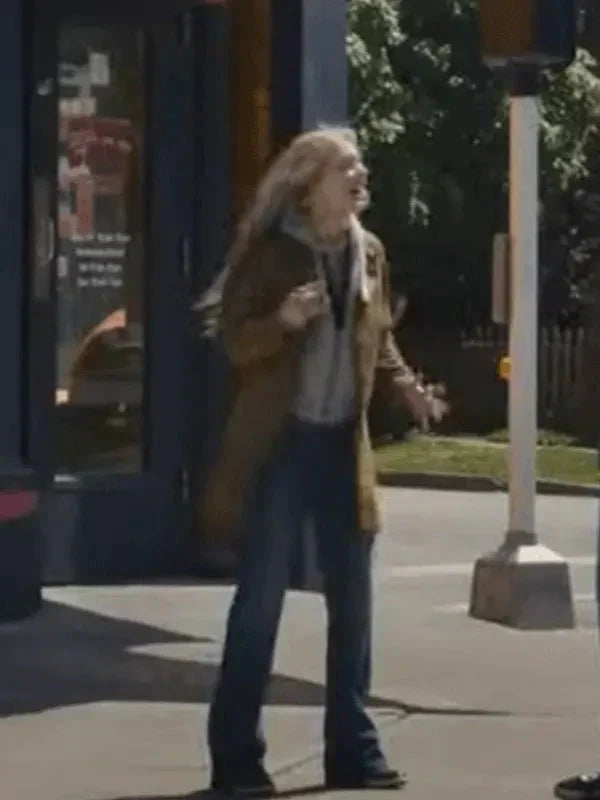 Eenie Meanie Samara Weaving Suede Leather Jacket