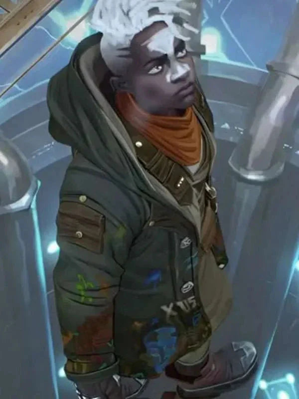 Ekko Arcane Green Hooded Jacket