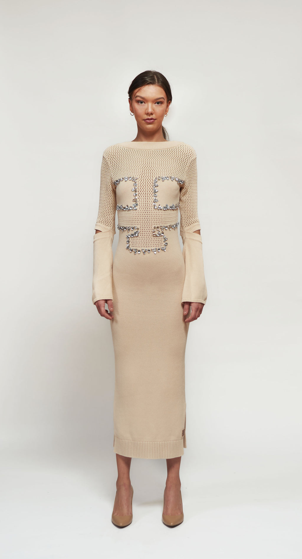Primakind Elara Knit Midi Dress