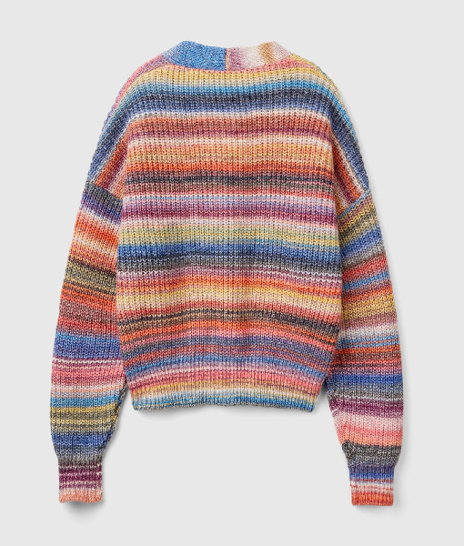 Off Campus S01 Ella Bright Multicolor Cardigan