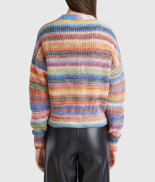 Off Campus S01 Ella Bright Multicolor Cardigan