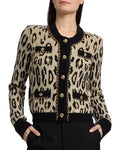 Elsbeth S03 Tracey Ullman Leopard Print Cardigan