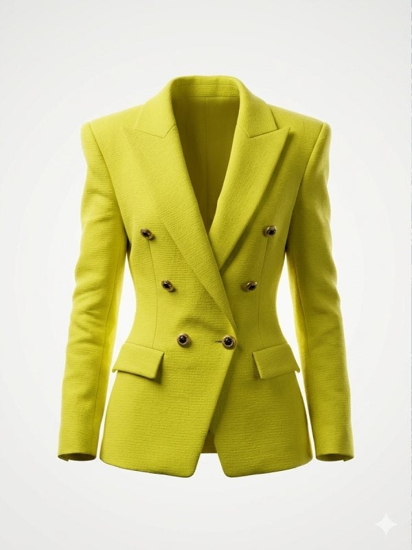 Emily In Paris Season 6 Lily Collins Yellow Blazer