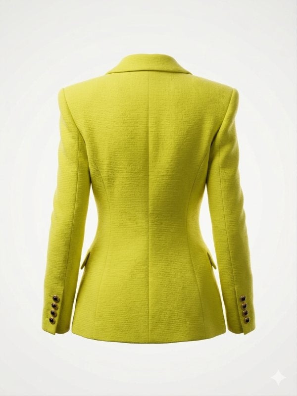 Emily In Paris Season 6 Lily Collins Yellow Blazer