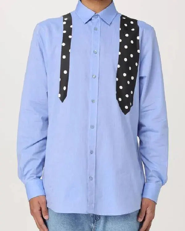 Emily in Paris S05 Lily Collins Shirt With Polka Dot Tie Print