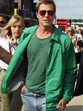 F1 Brad Pitt Green Jacket