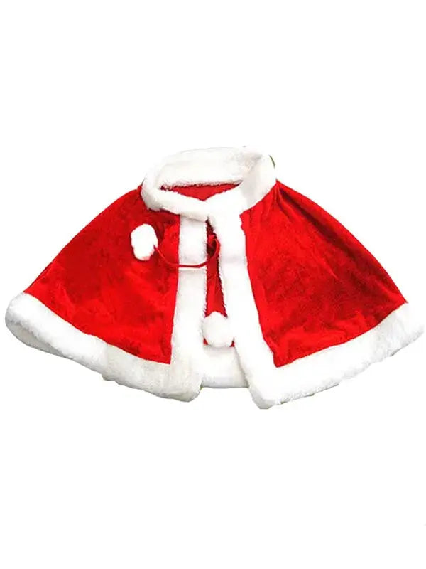 Festive Red Santa Cape
