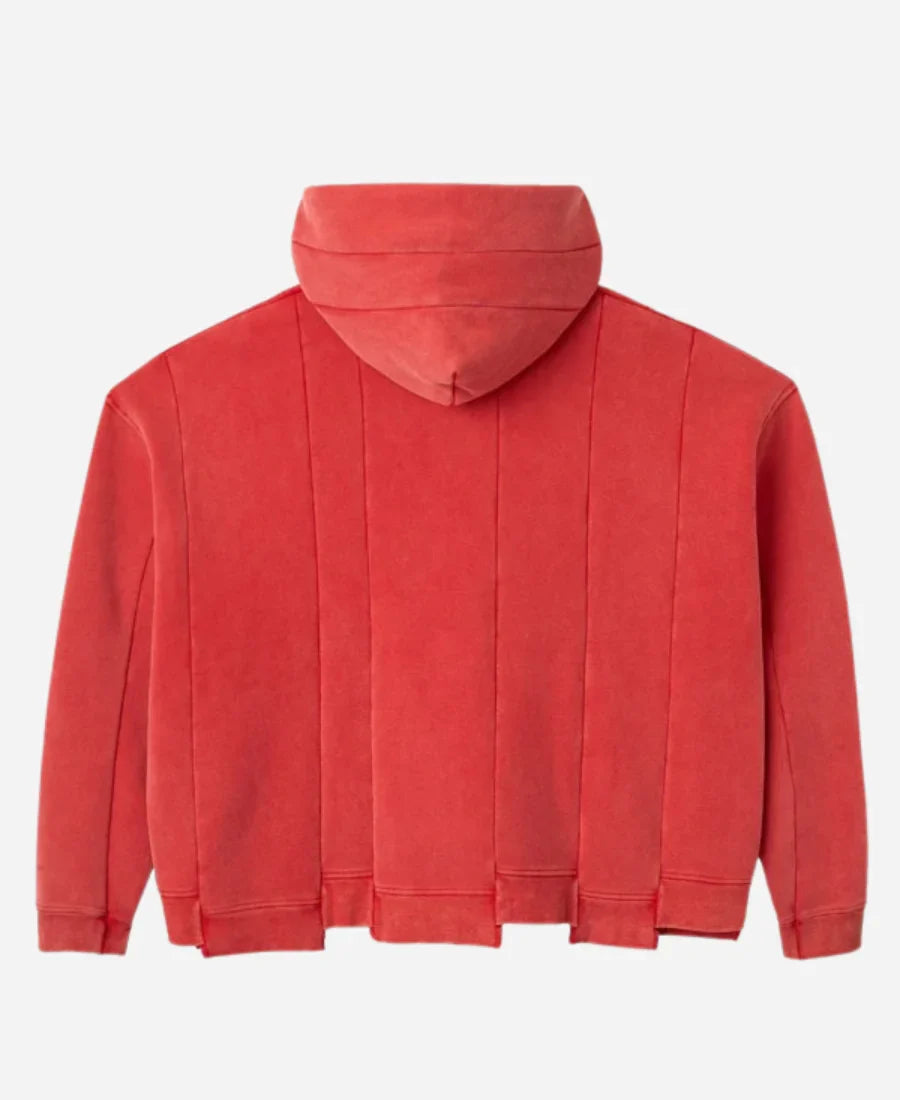 GV Gallery Raspberry Hills Red Spliced Hoodie