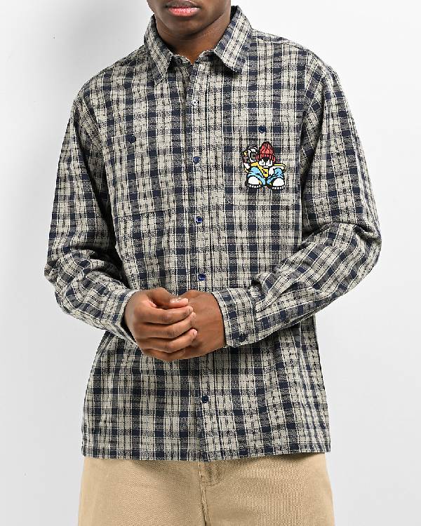 Gen V Emma Meyer Plaid Zip Shirt
