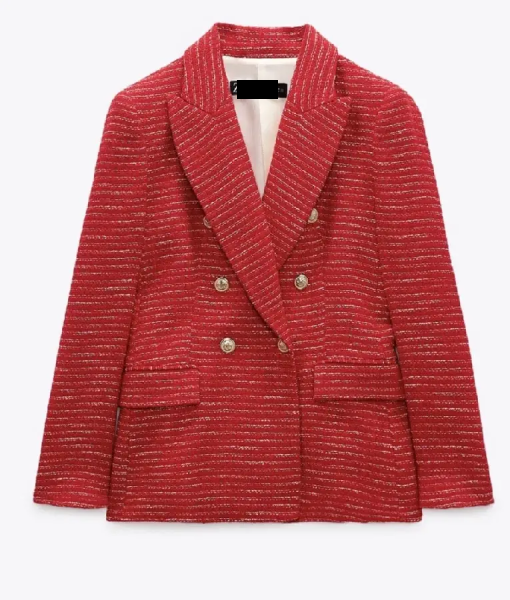 Good Morning America Mary Bruce Tweed Blazer
