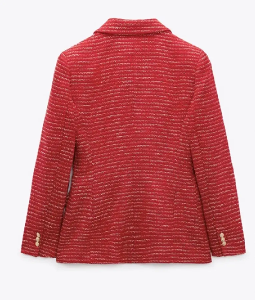 Good Morning America Mary Bruce Tweed Blazer