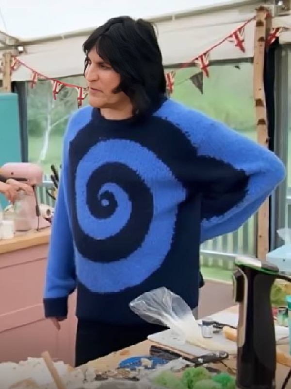 Great British Bake Off Noel Fielding Twister Knit Sweater