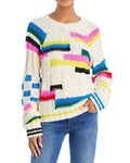 Great British Sewing Bee Sara Pascoe Multicolor Sweater
