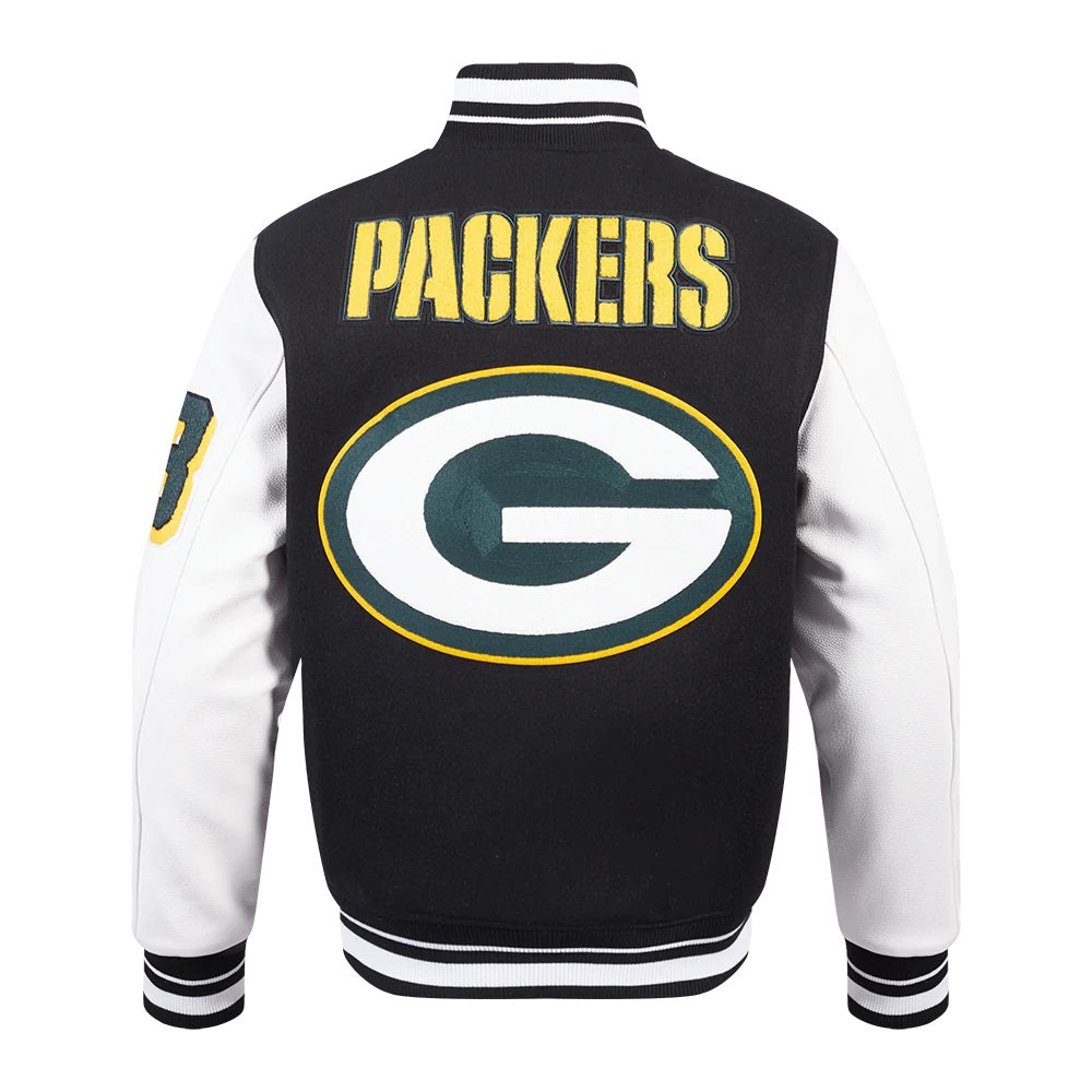 Green Bay Packers Mashup Varsity Jacket