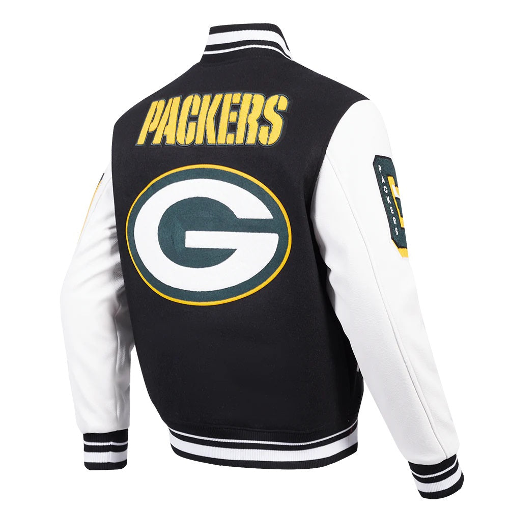 Green Bay Packers Mashup Varsity Jacket