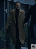 Gugu Mbatha-Raw Surface S02 Brown Coat