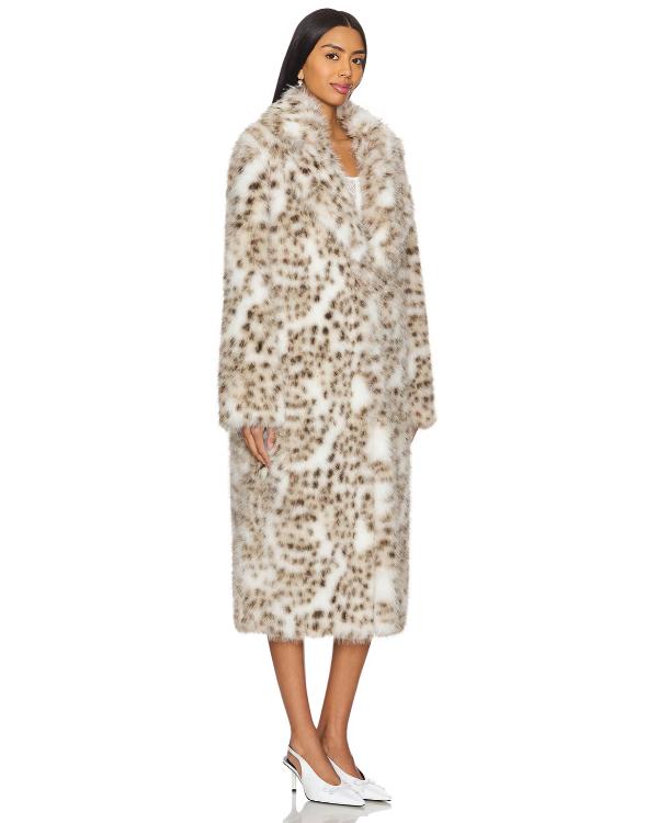 Hacks S05 Jean Smart Printed Faux Fur Coat