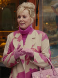 Hacks S5 Jean Smart Floral Print Trench Coat