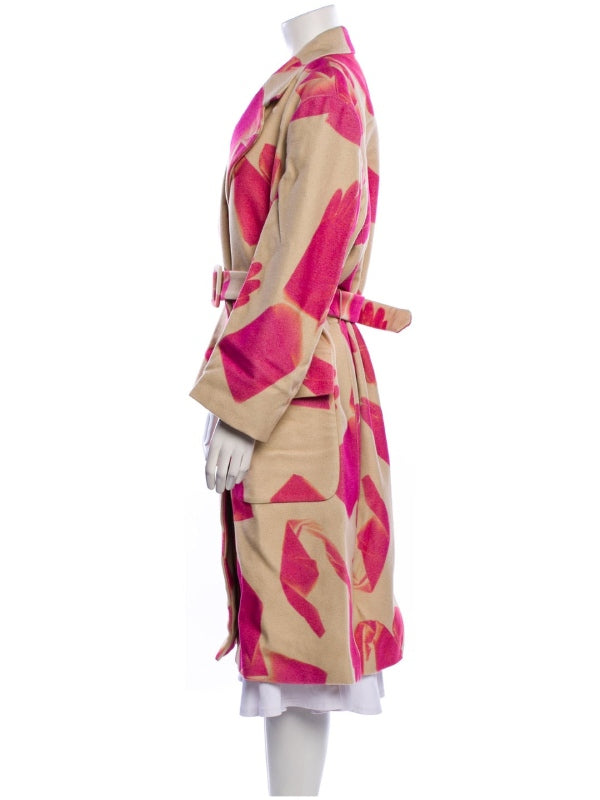 Hacks S5 Jean Smart Floral Print Trench Coat