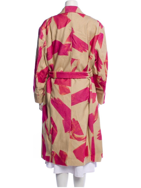 Hacks S5 Jean Smart Floral Print Trench Coat