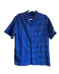 Hitmakers S01 Trey Campbell Blue Printed Shirt