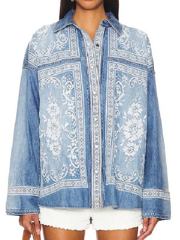 Hitmakers Whitney Phillips Blue Shirt