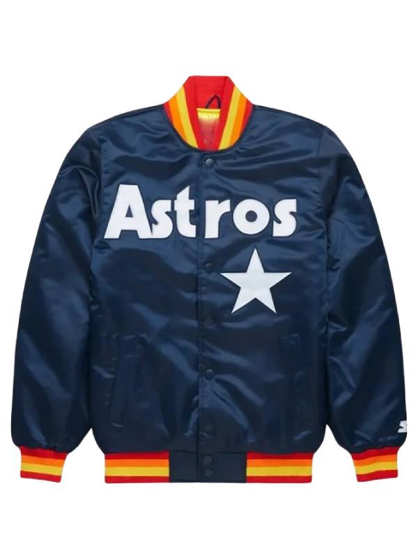 Homage X Starter Astros Satin Jacket