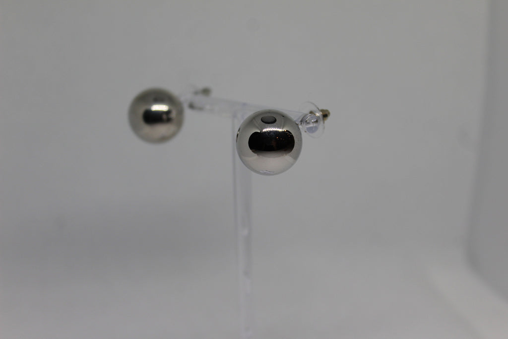 Primakind Women's Silver-Ton Ball Stud Earrings