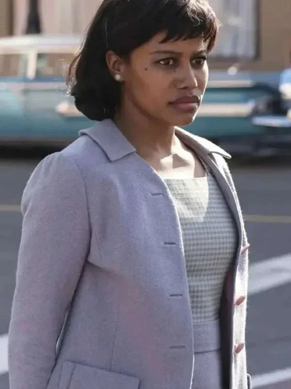 IT Welcome to Derry Taylour Paige Purple Coat
