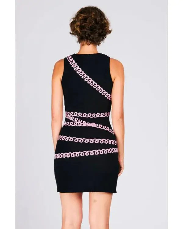 I Love LA S01 Lauren Holt Telephone Print Dress