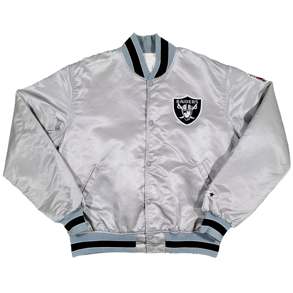 Ice Cube Los Angeles Raiders Bomber Jacket
