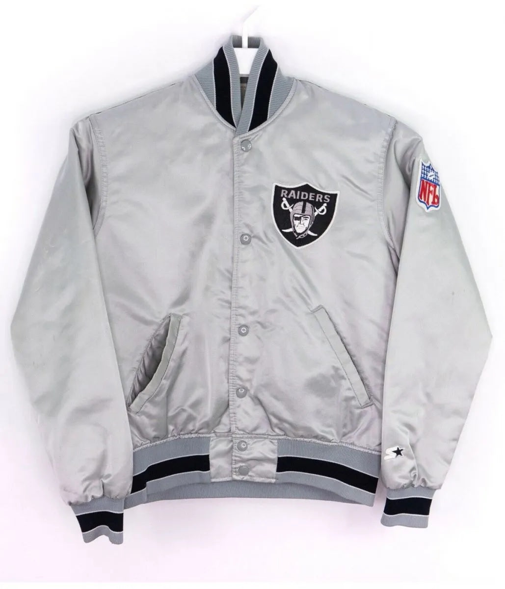 Ice Cube Los Angeles Raiders Bomber Jacket