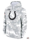 Indianapolis Colts Salute To Service Camo 2024 Hoodie